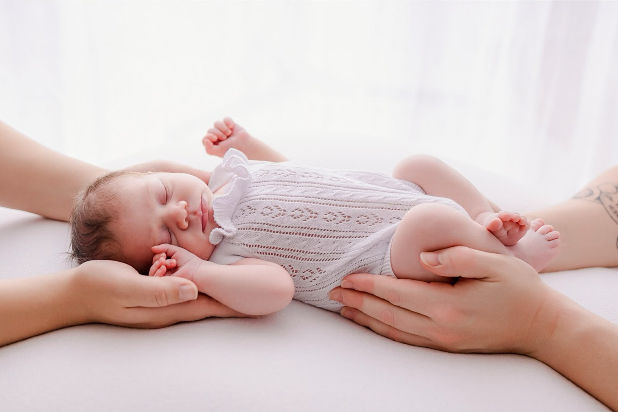 Peony Knit Rompers