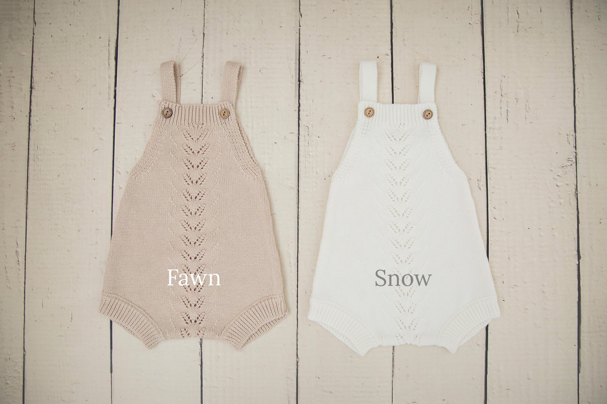 Hannah Knit Rompers