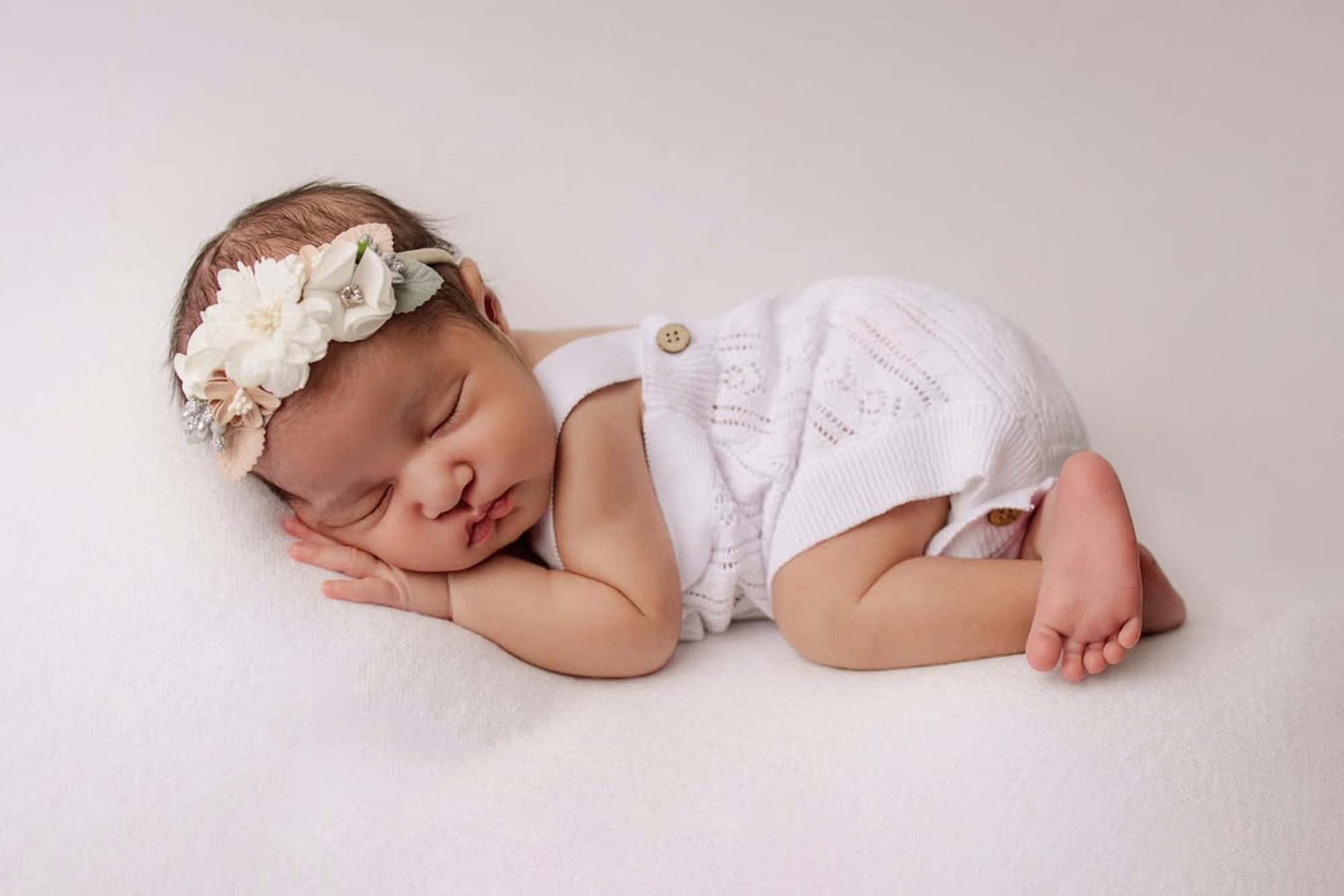 Peony Knit Rompers