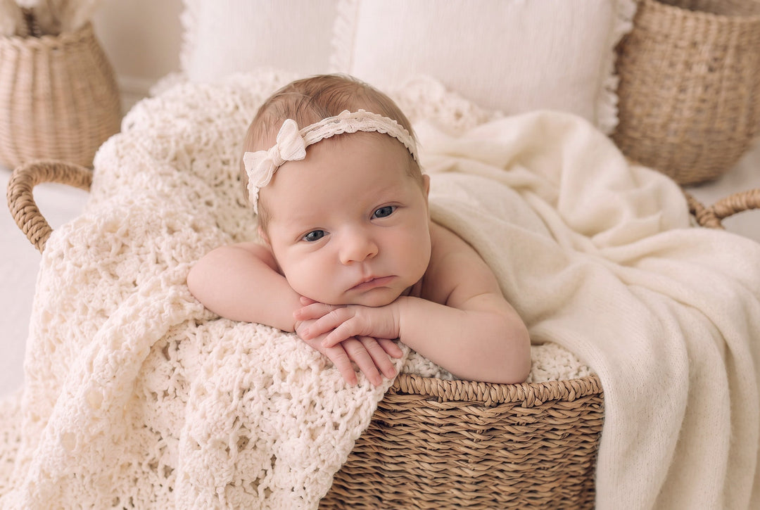 New Wraps & Drops for Newborn Photography: Fresh Textures, Florals and Timeless Layers