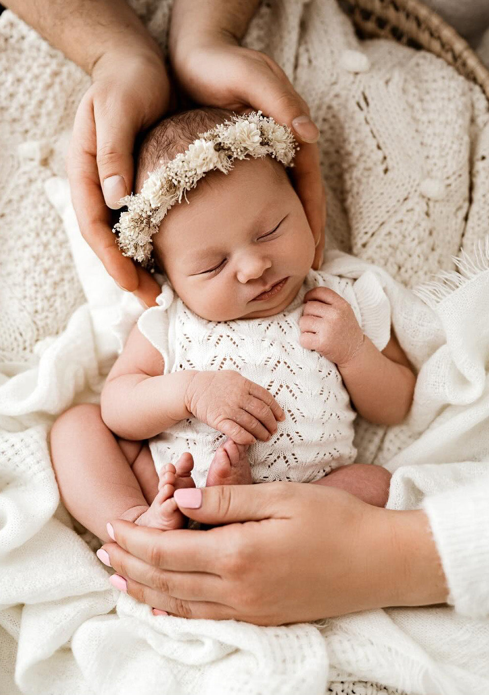 Fleur Knit Rompers