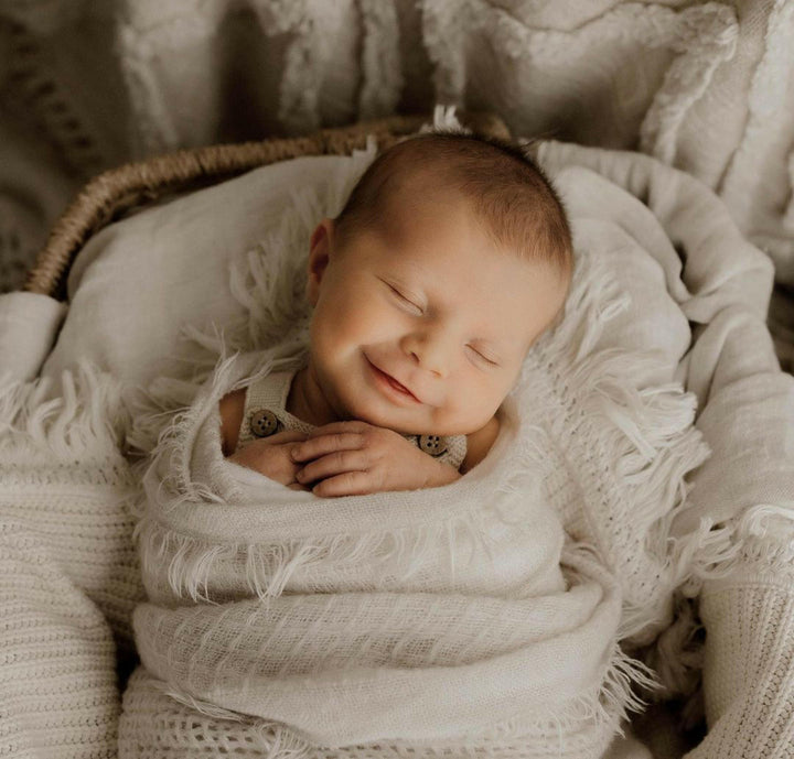 Fringed Woven Wraps - Newborn Photography Props
