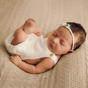 Aria Knit Rompers - Newborn Photography Props