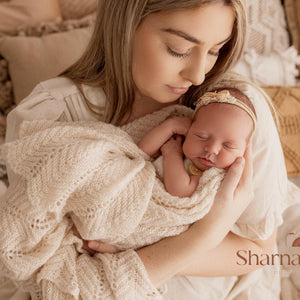 Ashlyn Knitted Blankets - Newborn Photography Props