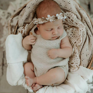 Aria Knit Rompers - Newborn Photography Props