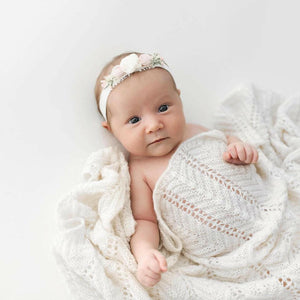 Ashlyn Knitted Blankets - Newborn Photography Props