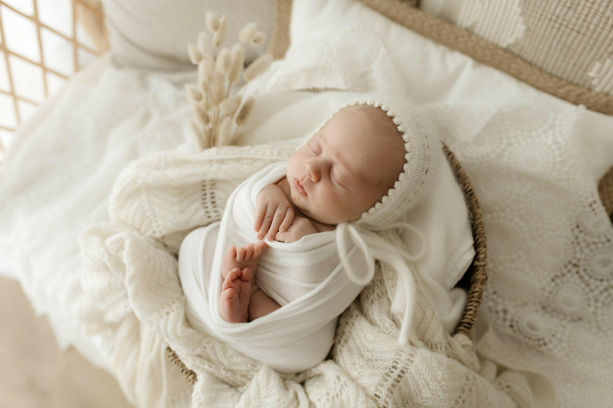 Ashlyn Knitted Blankets - Newborn Photography Props