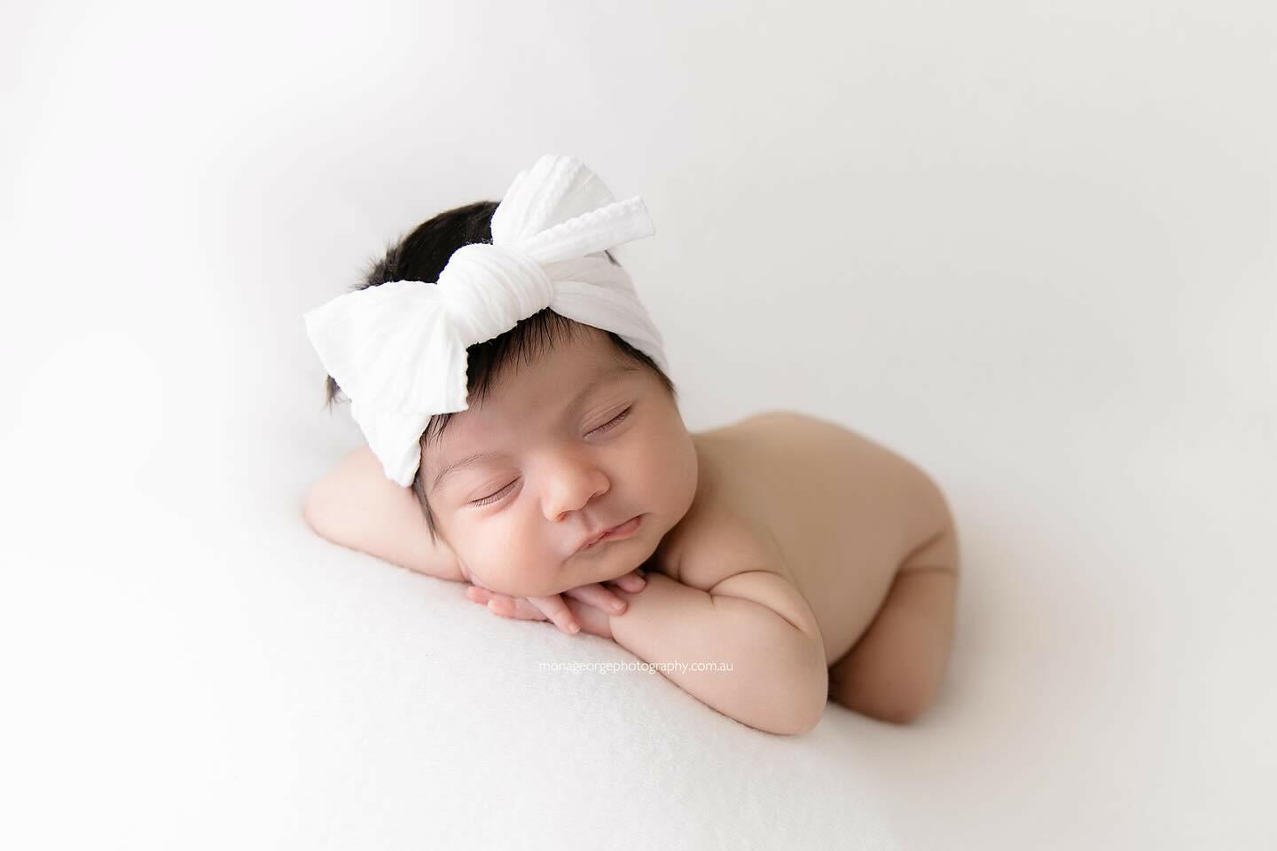 Boho Fabric Bow Headbands - Newborn Photography Props