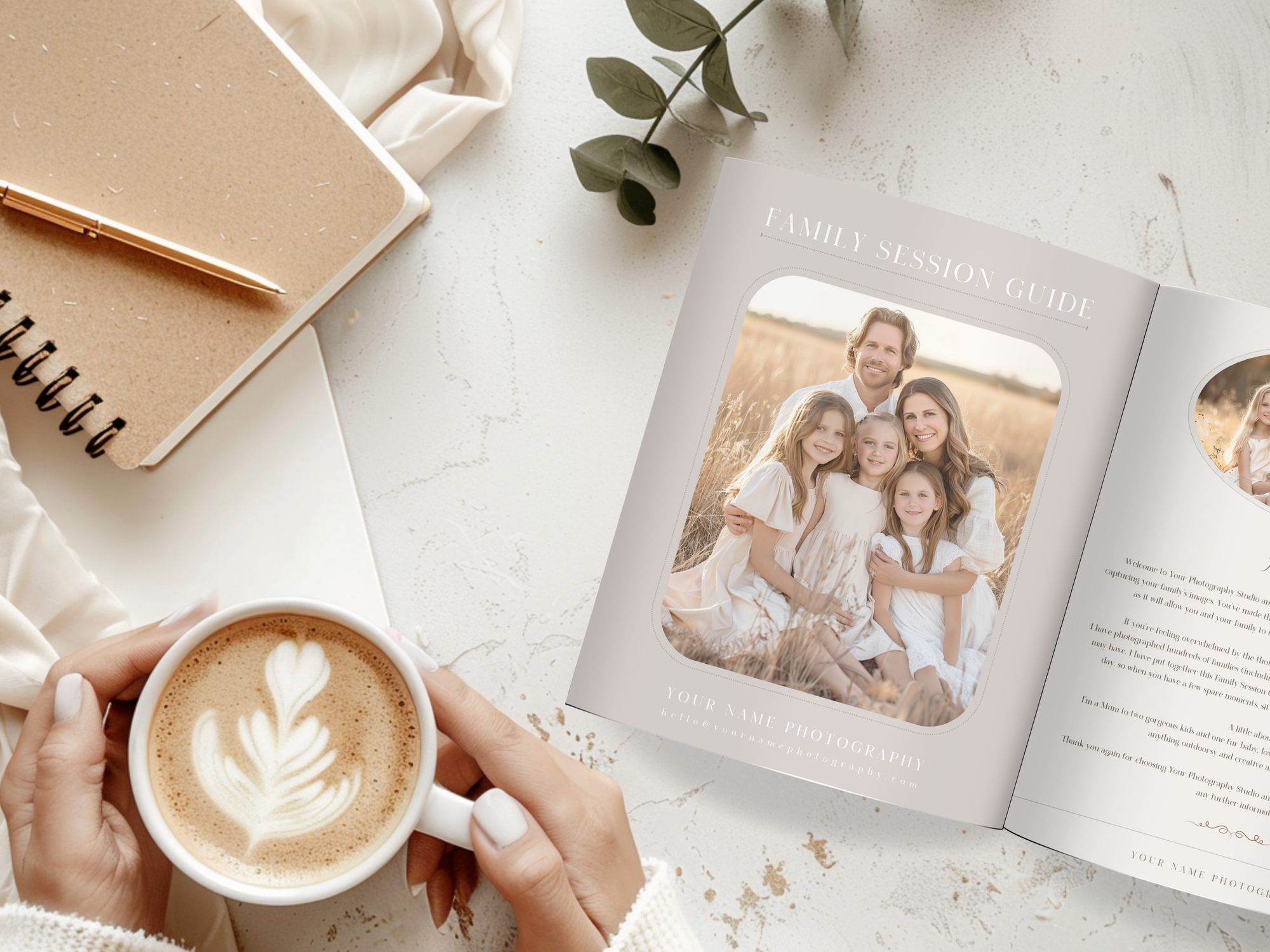 Family Session Guide for Canva - 10 Pages - Design 1