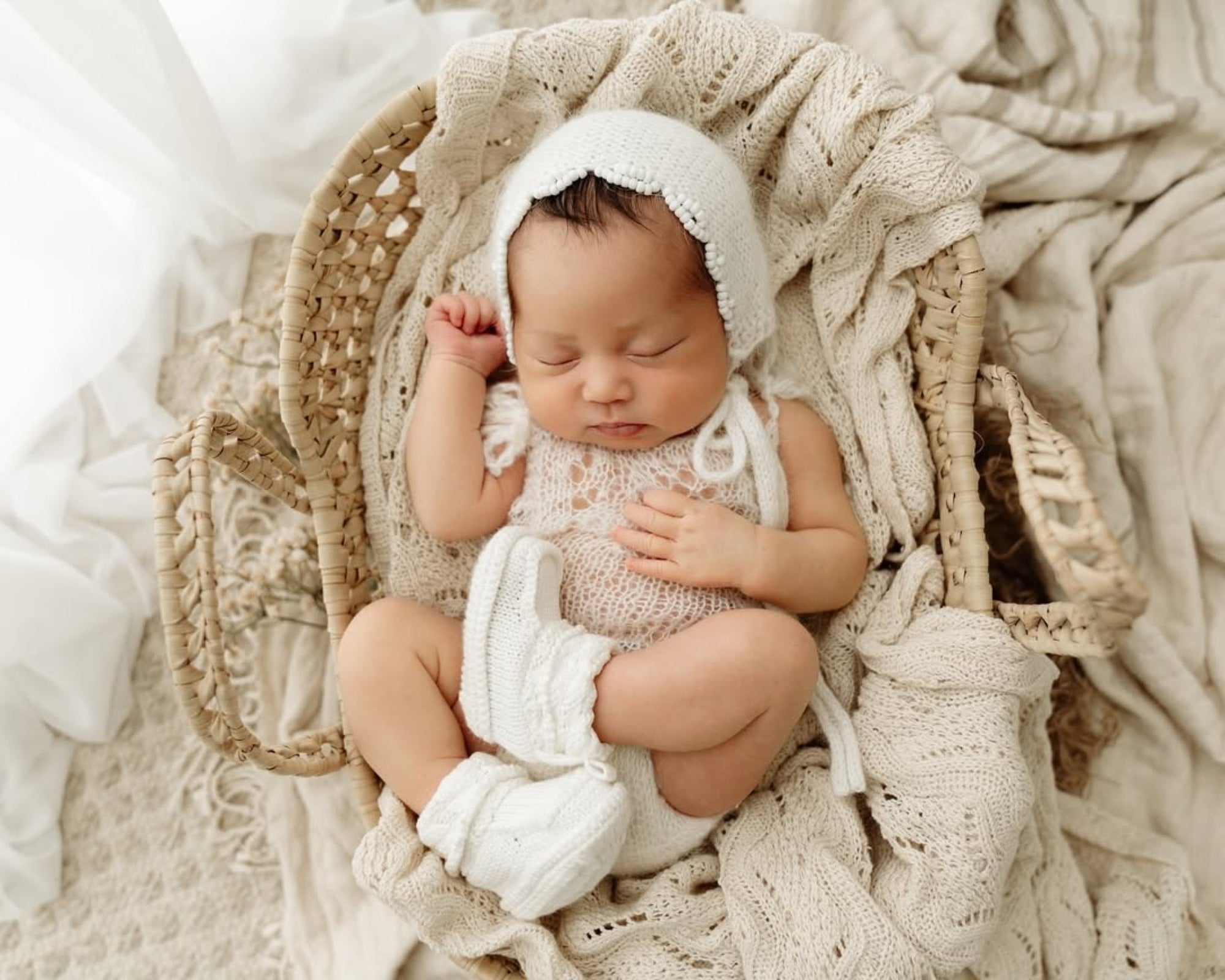 Delicate Mohair Rompers