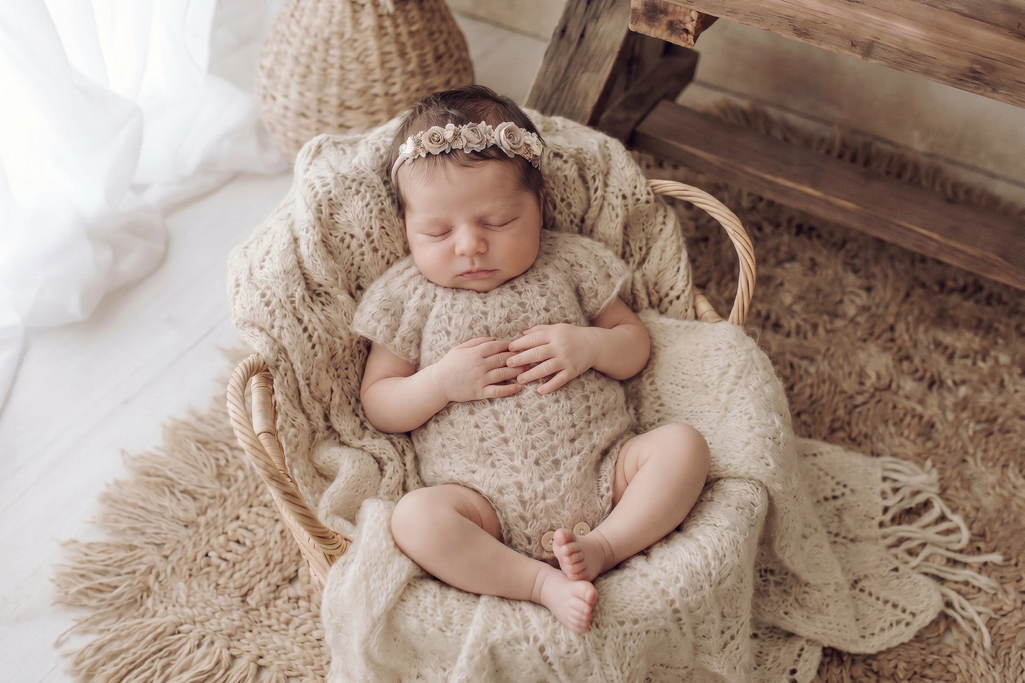 Amelia Crocheted Rompers
