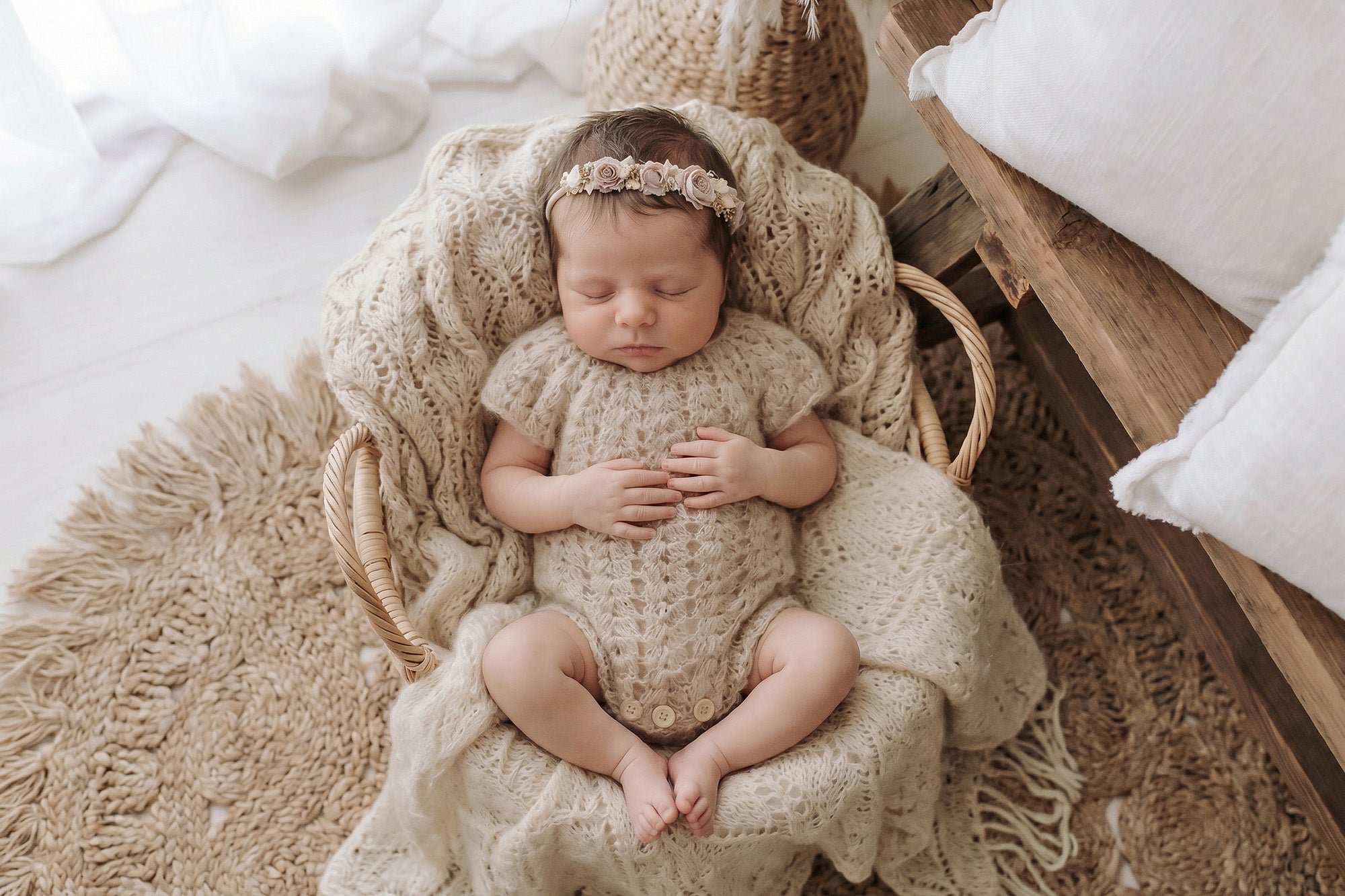 Amelia Crocheted Rompers