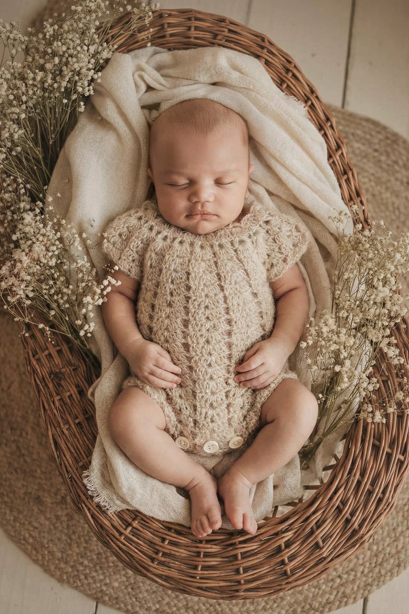 Amelia Crocheted Rompers