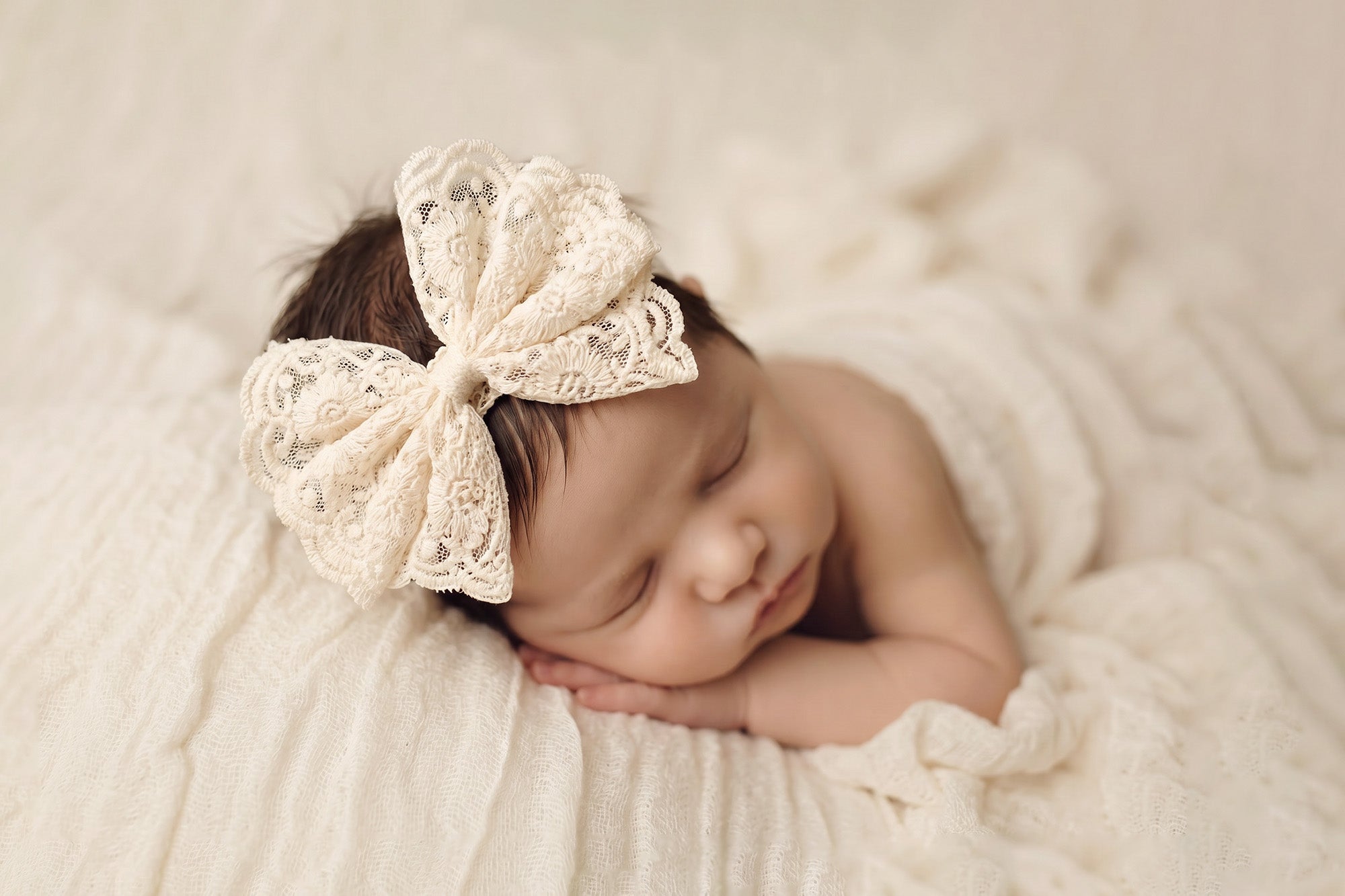 Amy Lace Bow Headbands