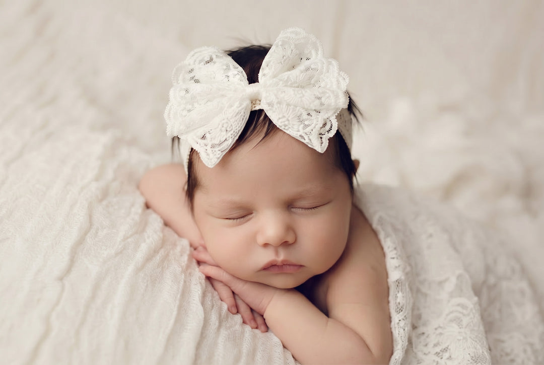 Amy Lace Bow Headbands