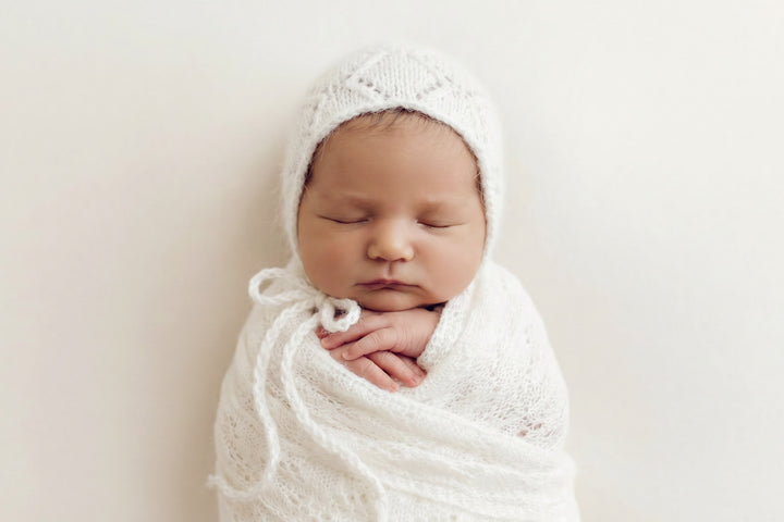 Angora Patterned Bonnets