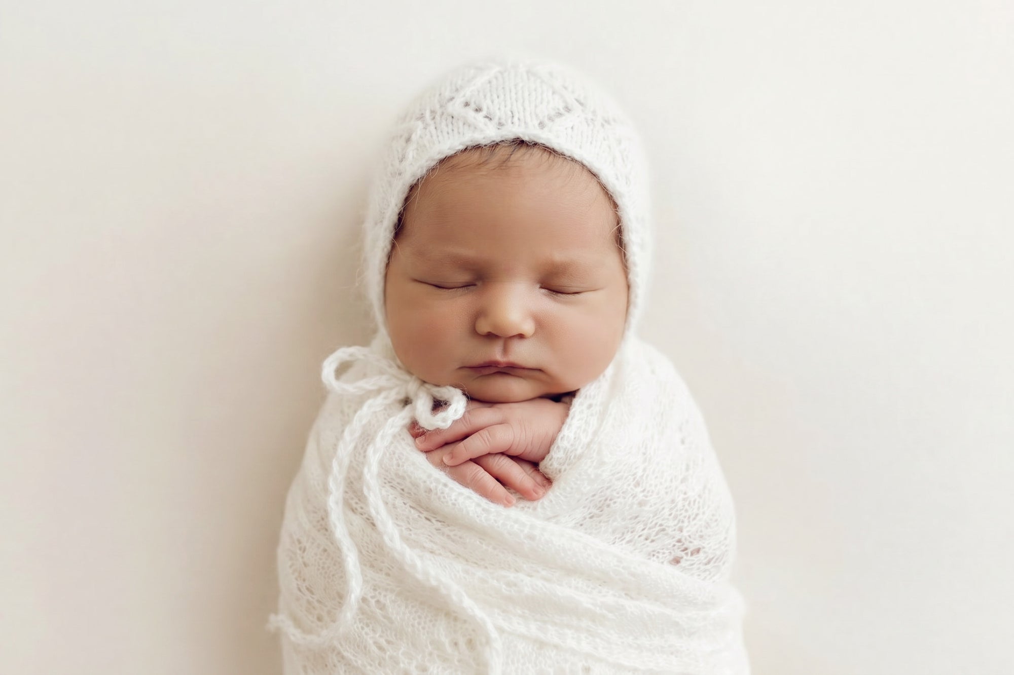 Angora Patterned Bonnets