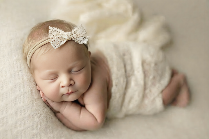 Antique Lace Bow Headbands