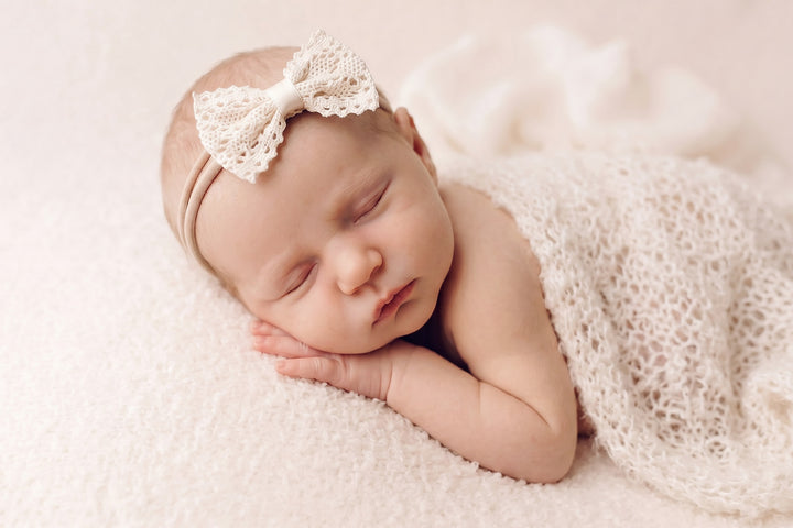 Antique Lace Bow Headbands