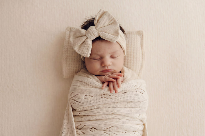 Boho Fabric Bow Headbands