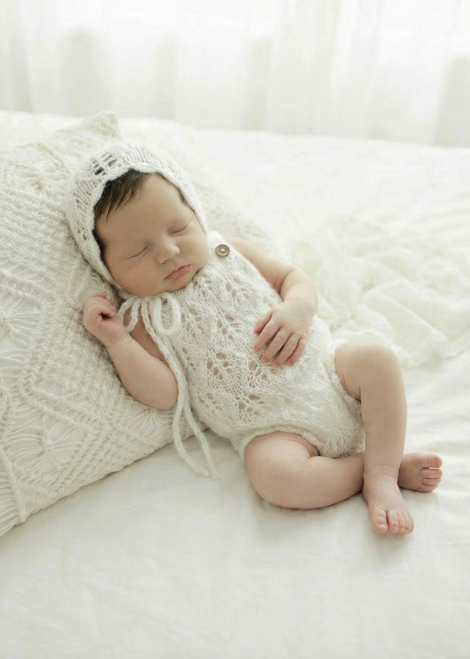 Botanical Mohair Romper Sets