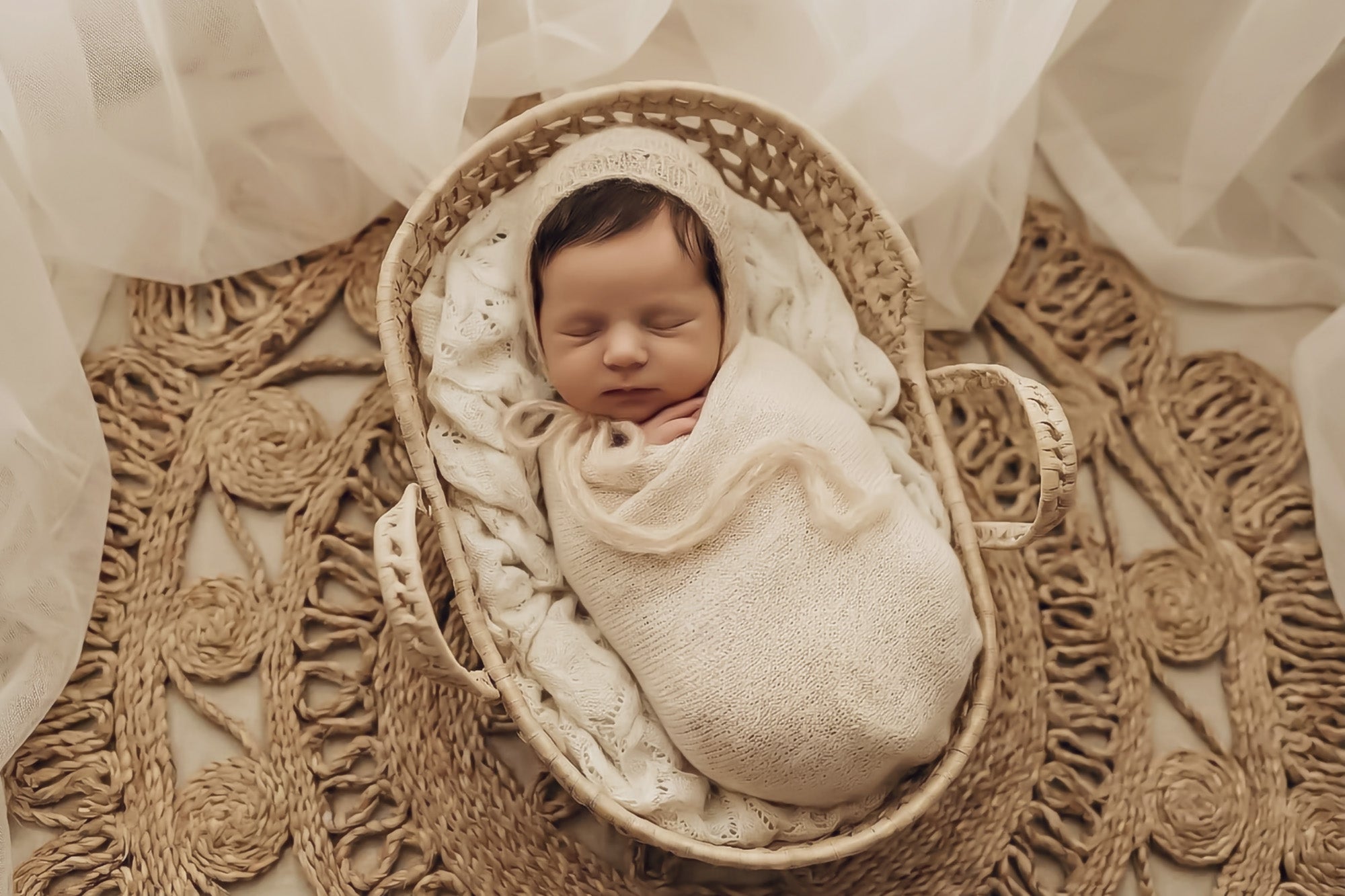 Celeste Mohair Bonnets