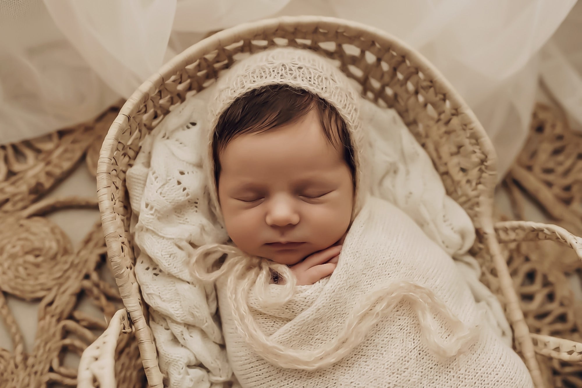 Celeste Mohair Bonnets