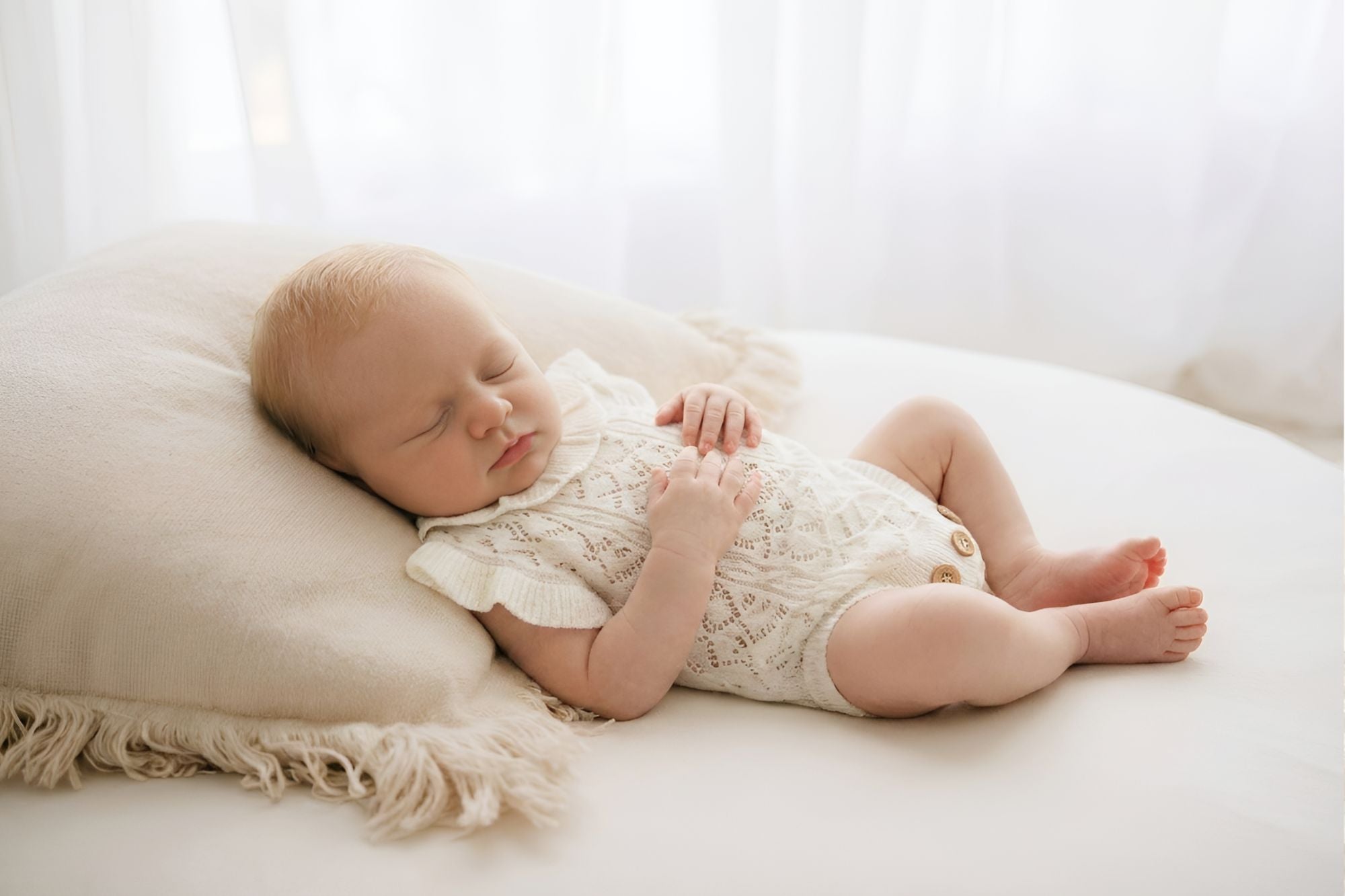 Charlotte Knit Rompers