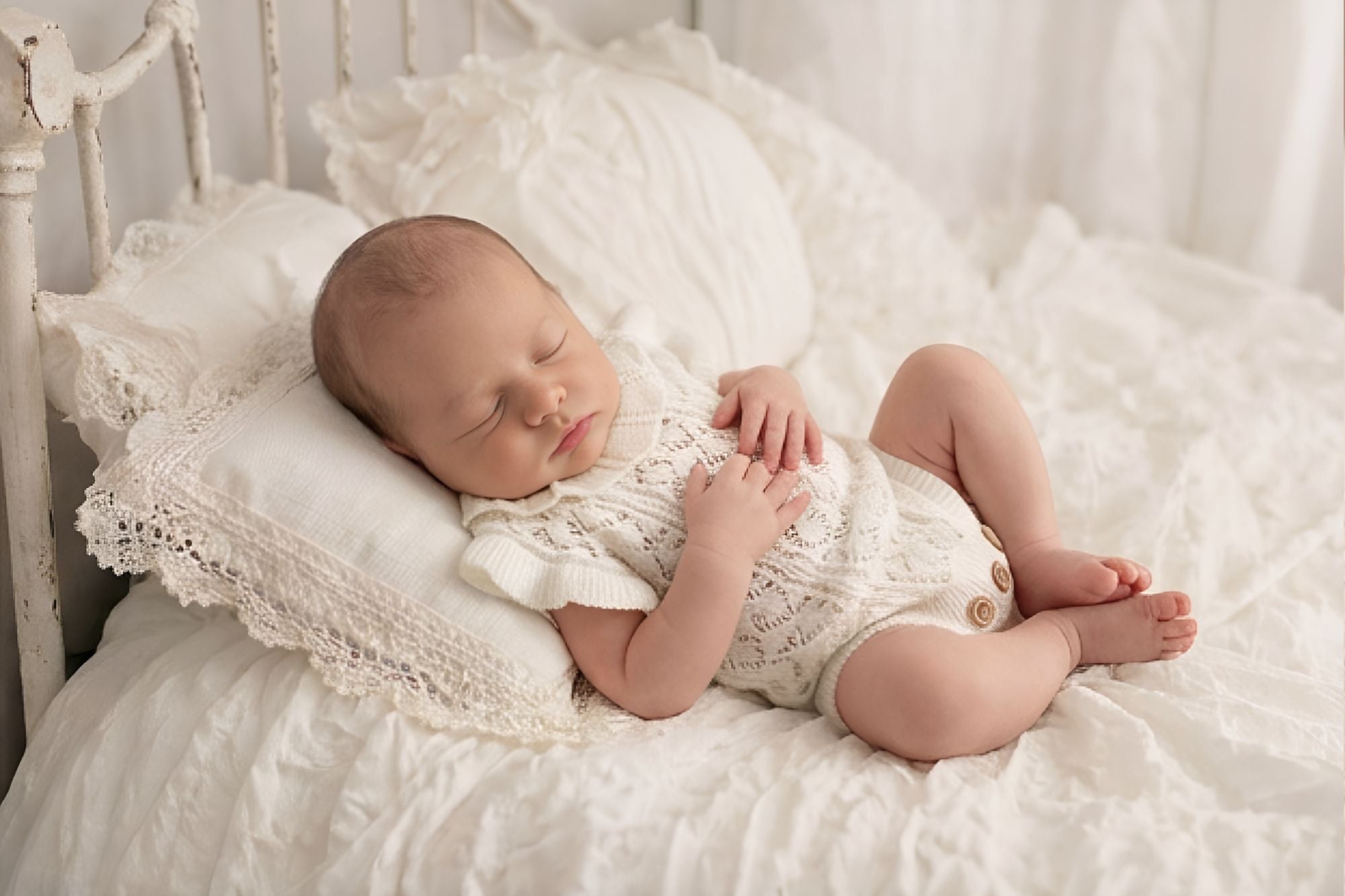 Charlotte Knit Rompers