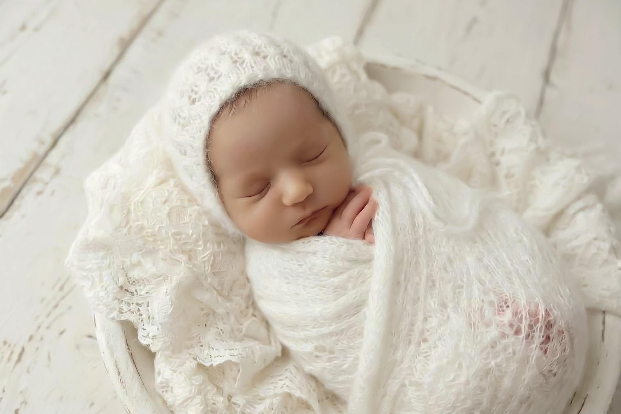 Elizabeth Angora Bonnets