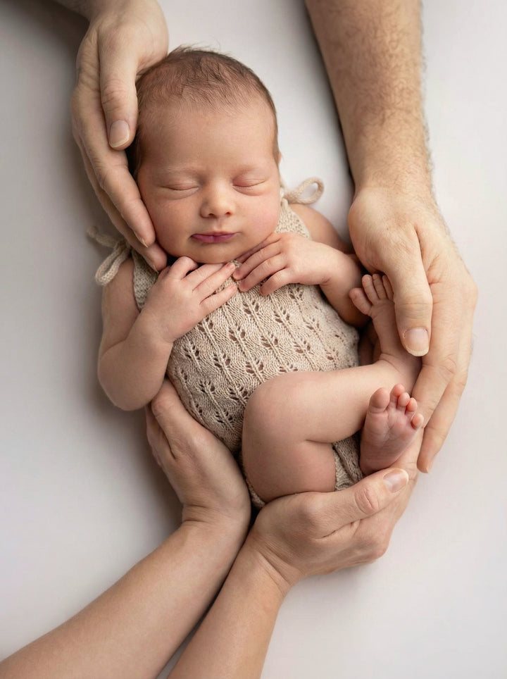 Evie Knit Rompers