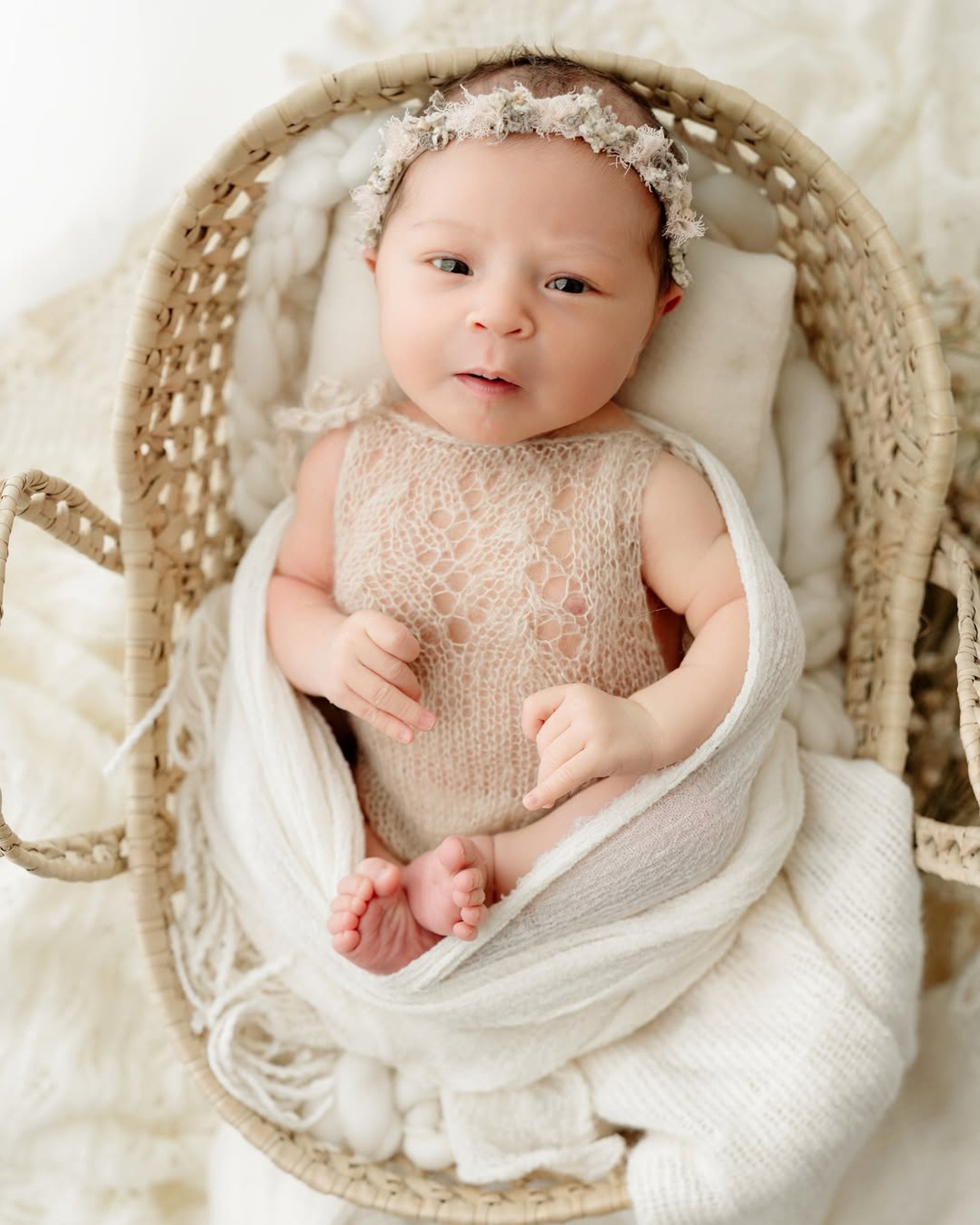 Delicate Mohair Rompers