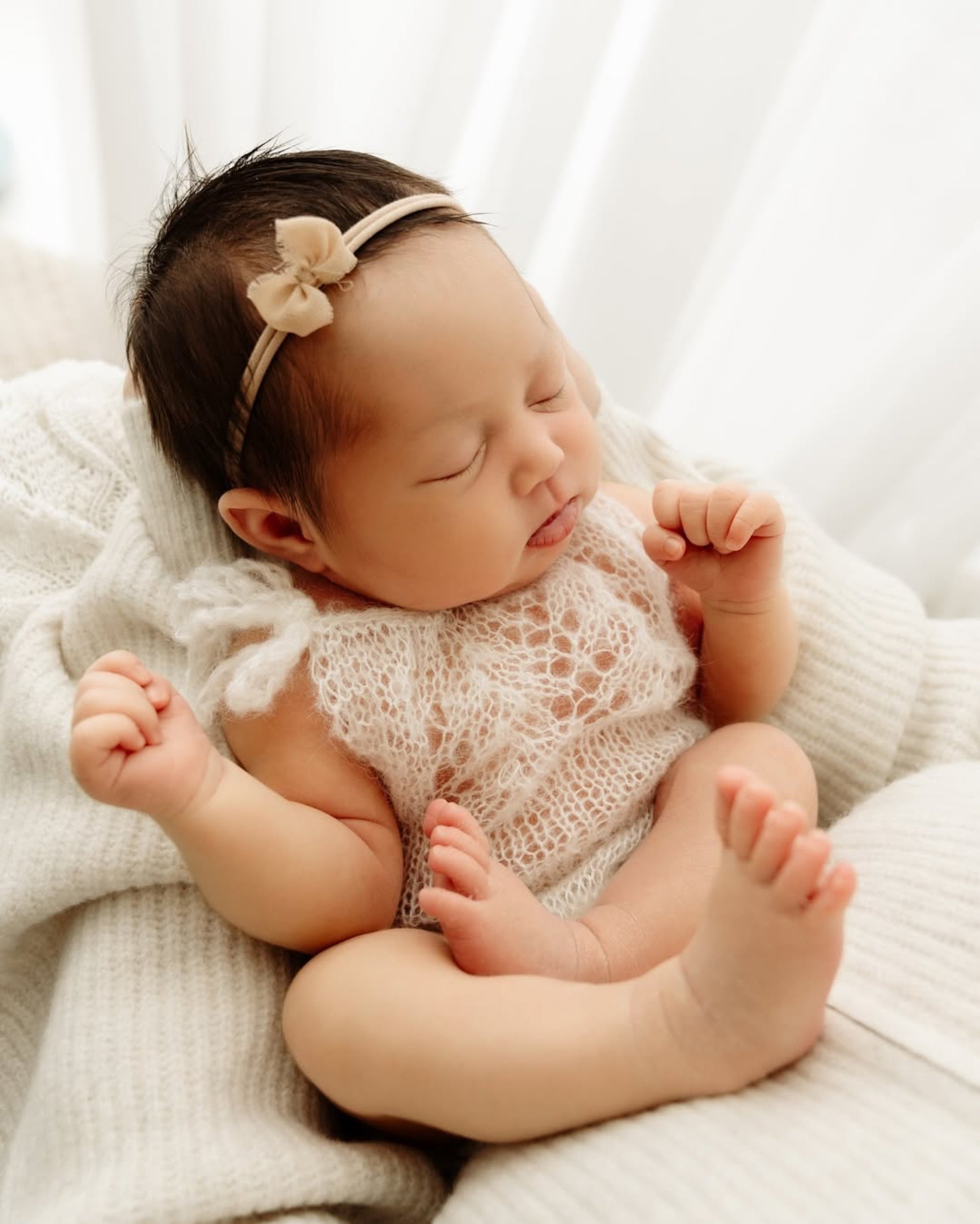 Delicate Mohair Rompers
