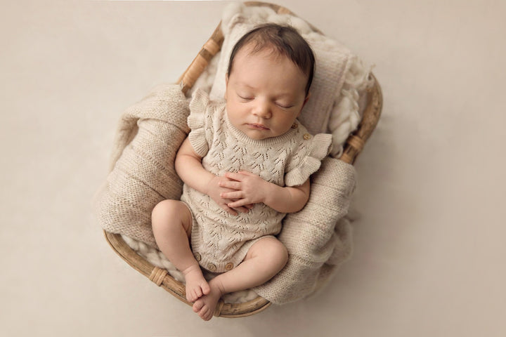 Fleur Knit Rompers