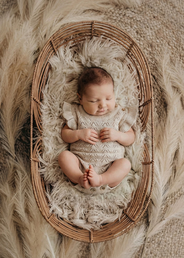 Fleur Knit Rompers