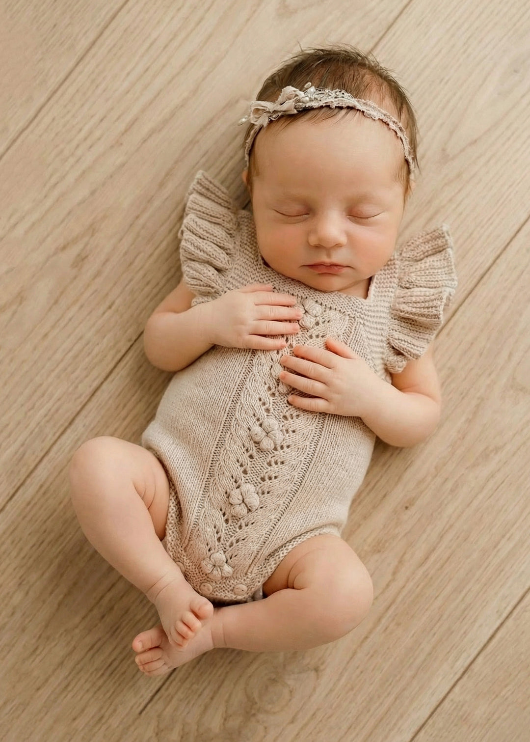Flora Knit Rompers
