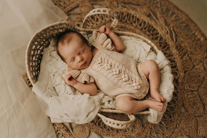 Flora Knit Rompers