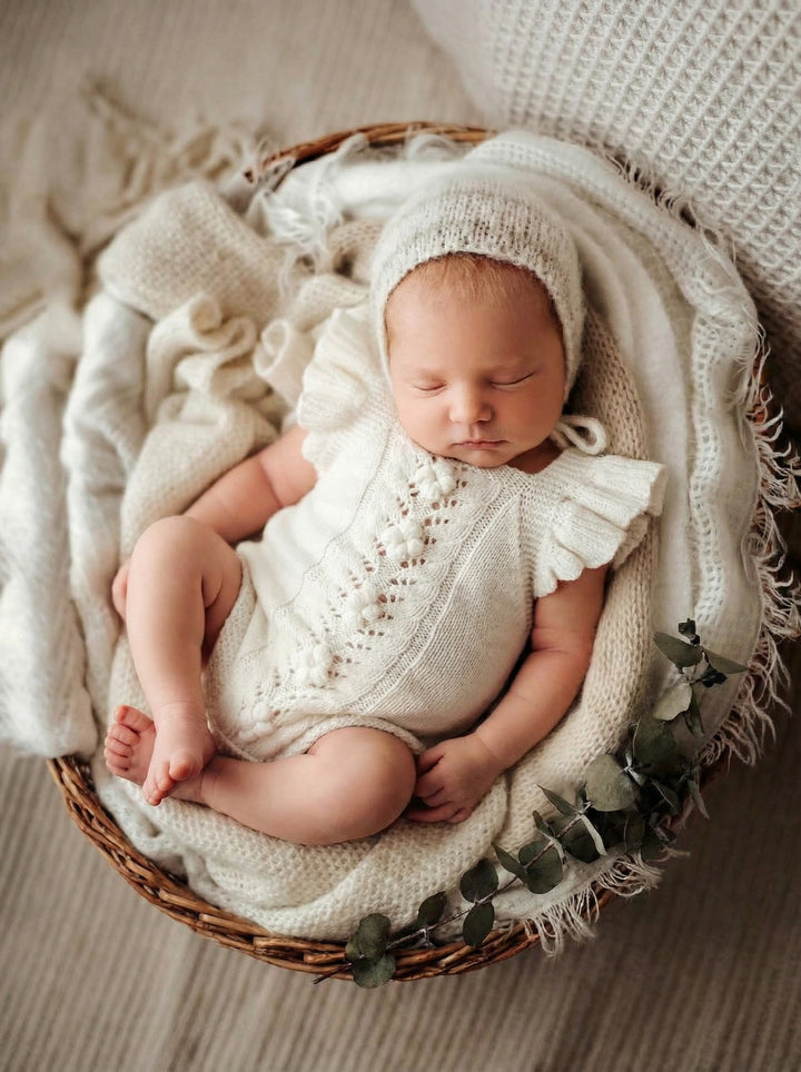 Flora Knit Rompers