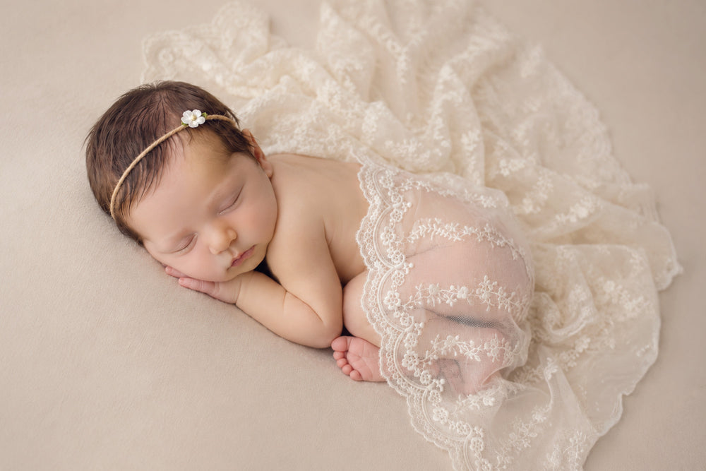 Freya Lace Wraps for newborn photography