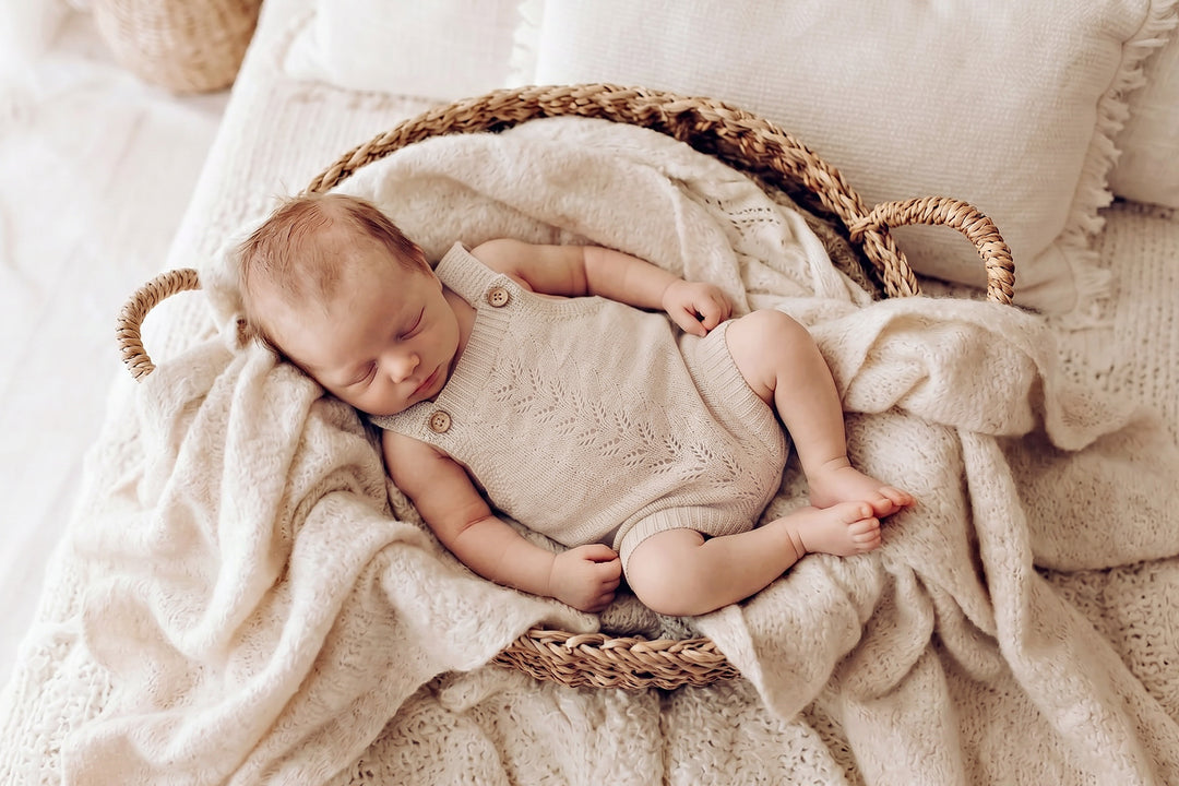Hannah Knit Rompers
