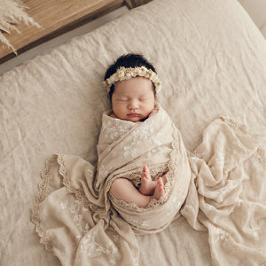 Newborn Photo Props_Jasmine Floral Wraps.