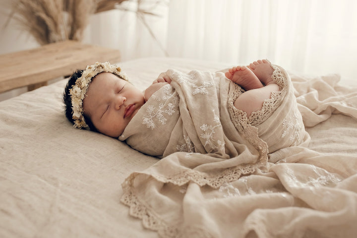 Newborn Photo Props_Jasmine Floral Wraps.