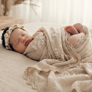 Newborn Photo Props_Jasmine Floral Wraps.