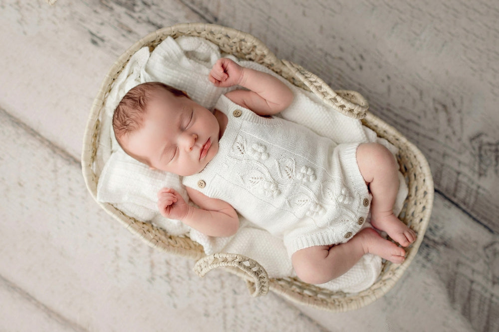 Little Leaf Rompers for newborn photography