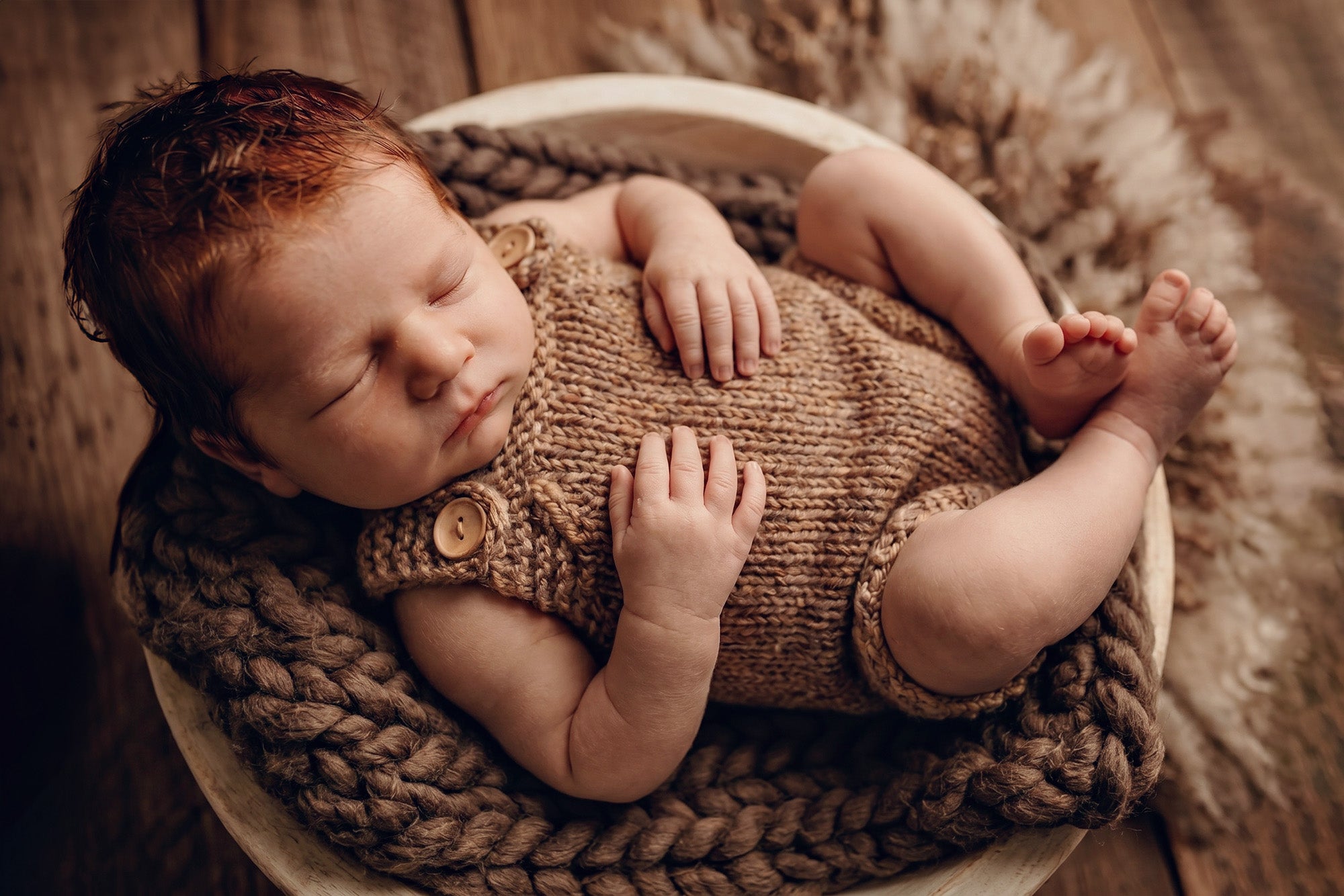 Marlow Knitted Rompers