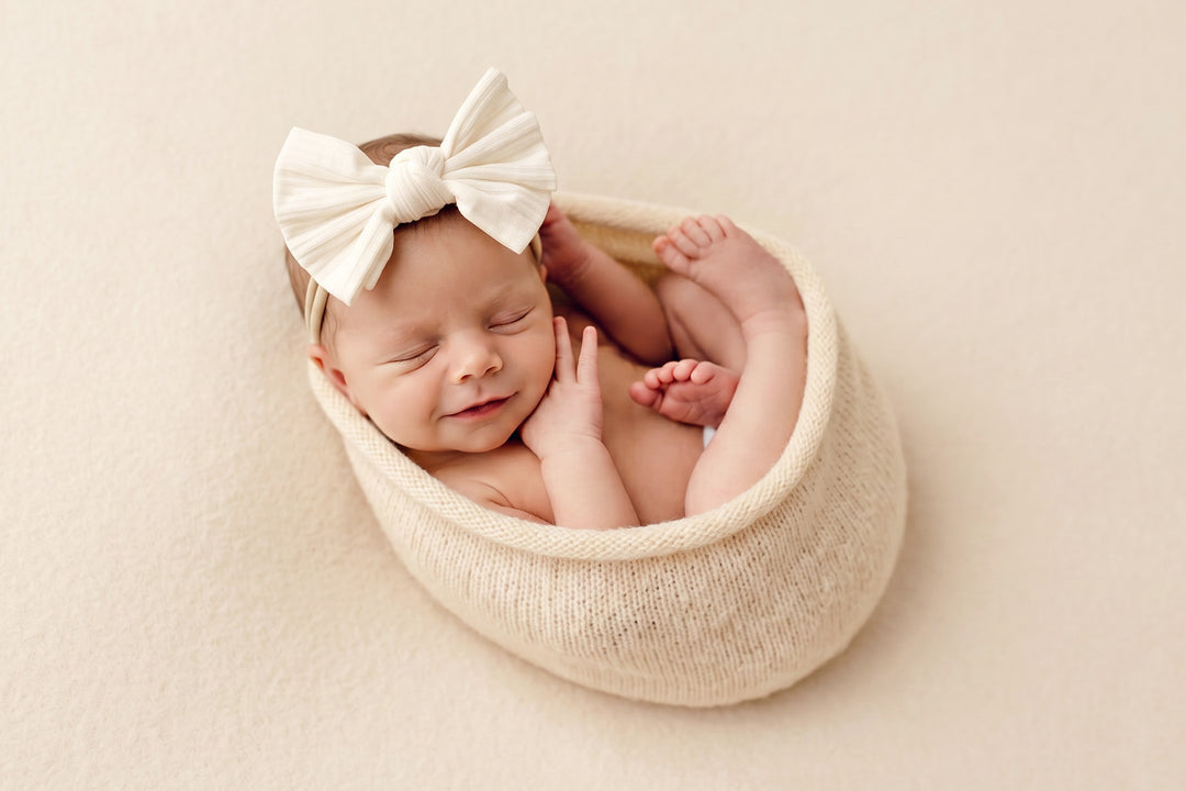 Newborn Boho Bow Headbands