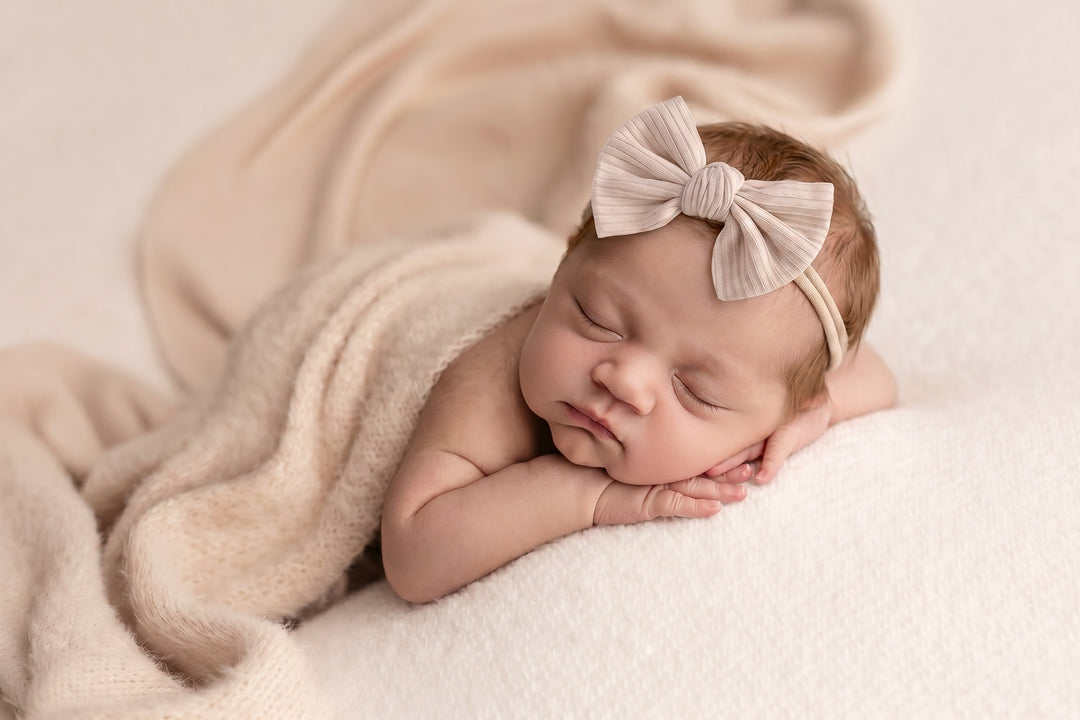 Newborn Boho Bow Headbands
