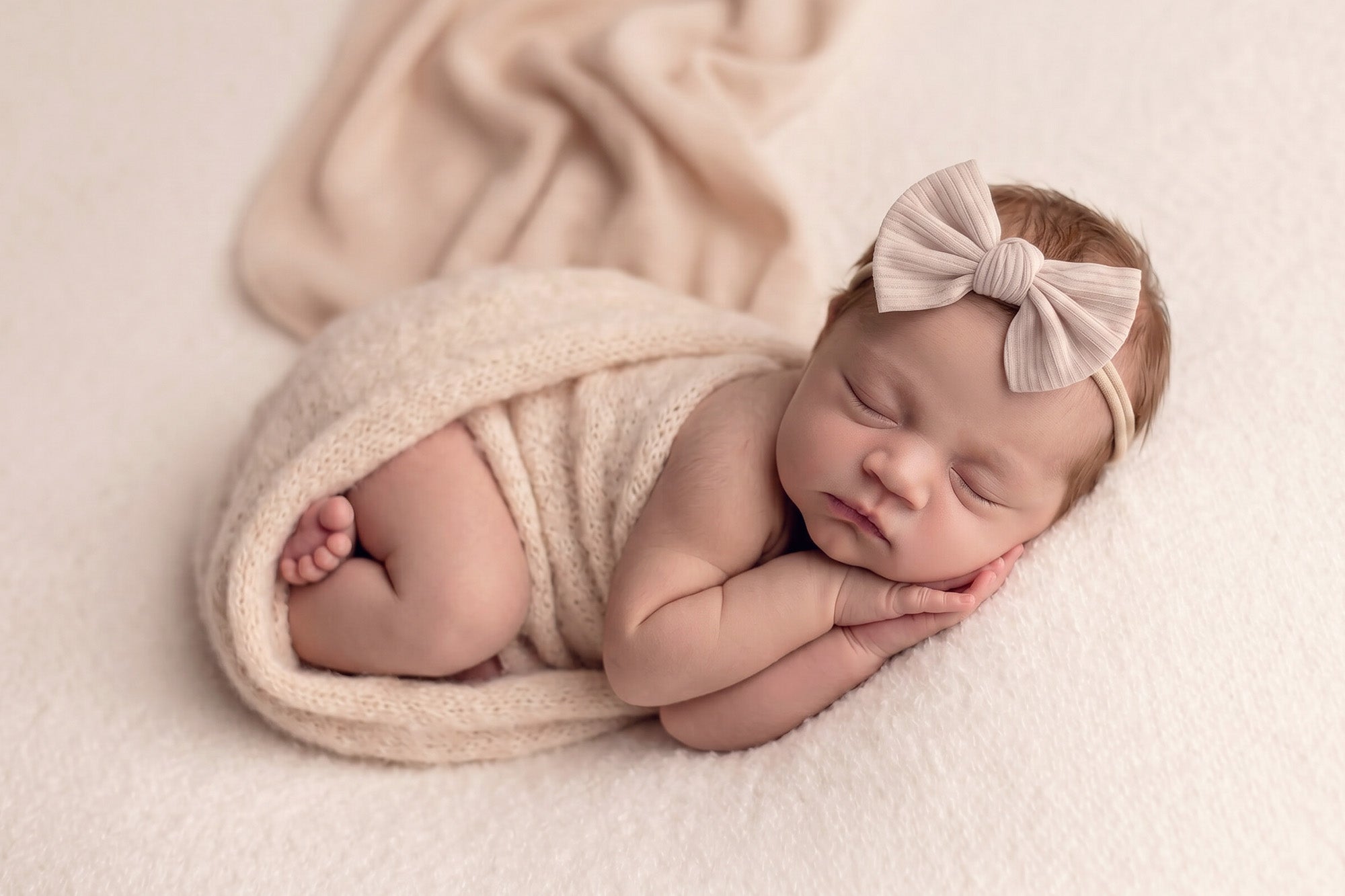 Newborn Boho Bow Headbands