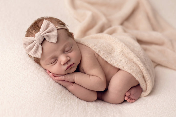 Newborn Boho Bow Headbands