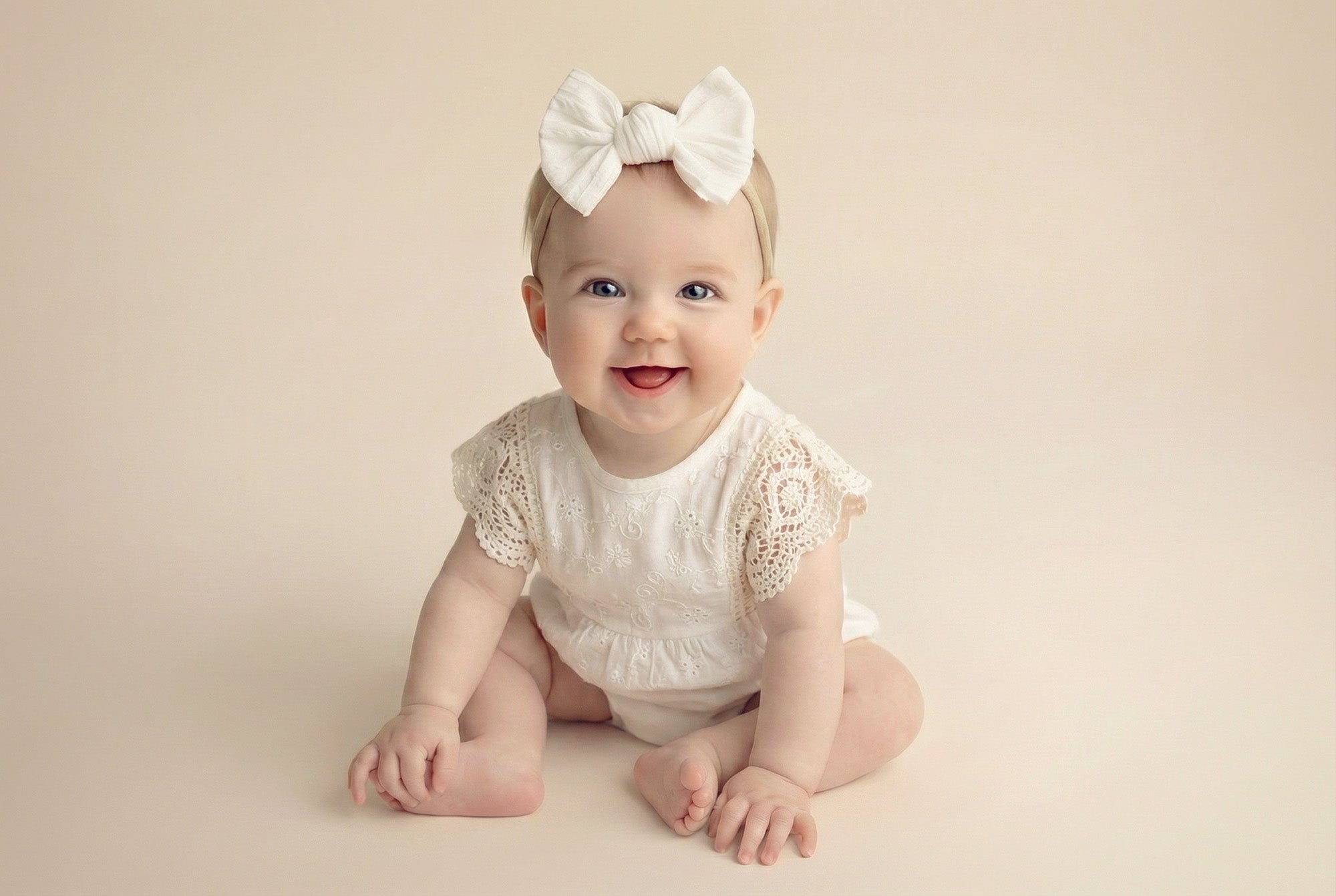 Newborn Boho Bow Headbands